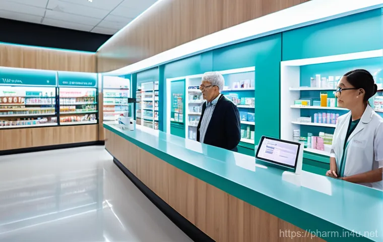 약사 약국 내 약물 관리 자동화 - **Prompt:** A compassionate female pharmacist in a clean white coat is engaged in a personalized con... 약사 약국 내 약물 관리 자동화 - **Prompt:** A compassionate female pharmacist in a clean white coat is engaged in a personalized con...