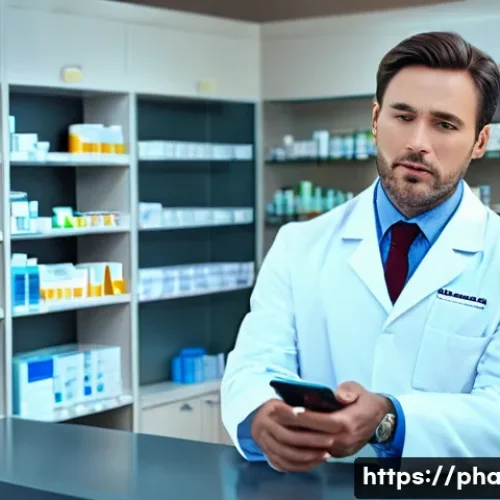 Home 24 약사 업무 중 흔한 사례와 해결 방법 - **Prompt 1: Empathetic Pharmacist Explaining Medication to a Concerned Patient**
"A brightly lit...